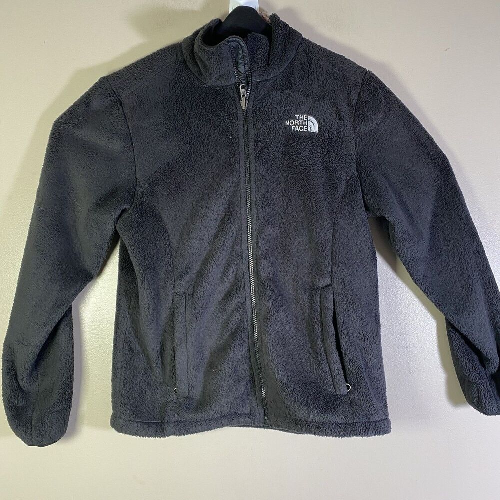 The North Face Osito Fleece Jacket Full Zip Black Women’s Medium Fuzzy